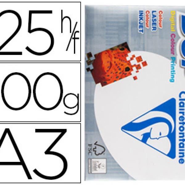 Papel Fotocopia Clairefontaine Din A3 300 Gramas (125 Folhas)
