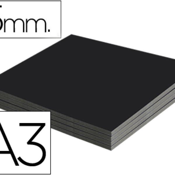 Cartão Kapaline Preto Dupla Face A3 Espessura 5 mm
