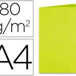 Classificador Exacompta de Cartolina Din A4 Verde Menta 80g