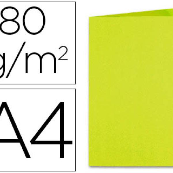 Classificador Exacompta de Cartolina Din A4 Verde Menta 80g