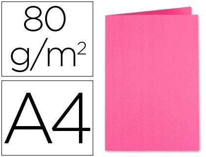 Classificador Exacompta de Cartolina Din A4 Rosa Fucsia 80g/m2