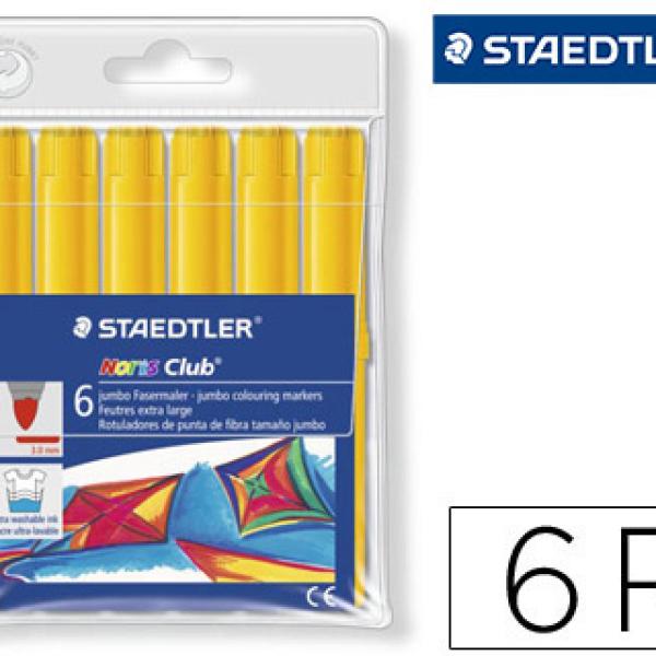 Marcador Staedtler Color Jumbotraco 3 mm Unicolor Amarelo
