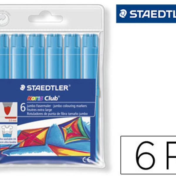 Marcador Staedtler Color Jumbotraco 3 mm - Caixas Unicolor Turquesa
