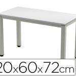 Mesa de Escritorio Rocada Executive 200Ad02 Alumínio /Cinza 120X60 cm