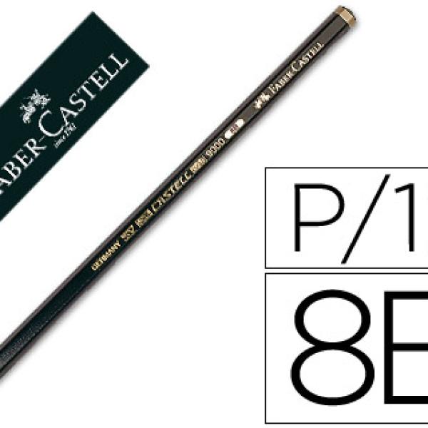 Lápis de Grafite Faber - Castell 9000 8B Unidade