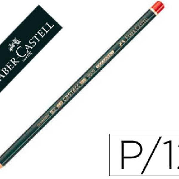 Lápis Copiativo Faber - Castell Vermelho Unidade