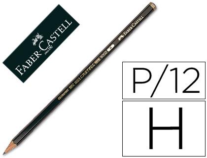 Lápis de Grafite Faber - Castell 9000 H Unidade