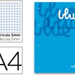 Recarga Colada Quadricula de 5 mm Azul A4 Natural 100F 100 g/m2