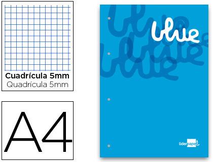 Recarga Colada Quadricula de 5 mm Azul A4 Natural 100F 100 g/m2
