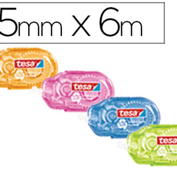 Corretor Tesa Roller Fita Mini 6 Mt X5 mm