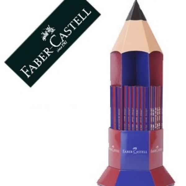 Lápis de Grafite Faber EcoLápis Janus 2160 Bicolor Expositor 120