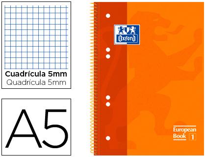 Caderno Espiral Oxford Capa Extradura Optik Paper Microp.A5 120F + 50% Quadricula 5 mm
