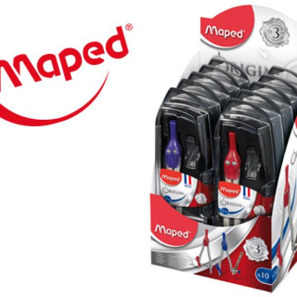 Compasso Maped c/ Adaptador e Estojo de Minas