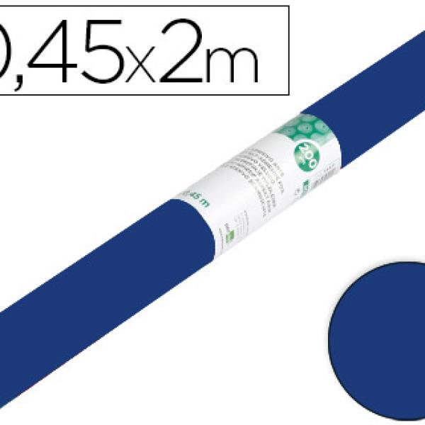 Rolo Adesivo Unicolor Azul Brilho Rolo de 0,45 X 2 Mts