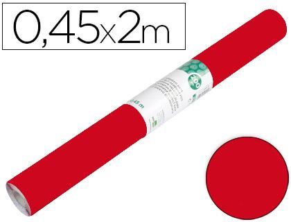 Rolo Adesivo Unicolor Vermelho Brilho Rolo de 0,45 X 2 Mt