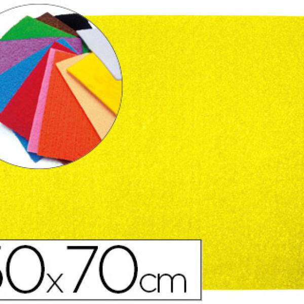 Goma Eva Musgami Textura Toalha 50X70cm 60G/M2 Espessura 2mm Amarelo