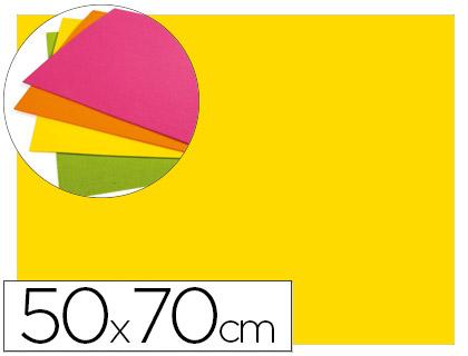 Goma Eva Musgami 50X70 cm Espessura 2mm Amarelo Fluorescente