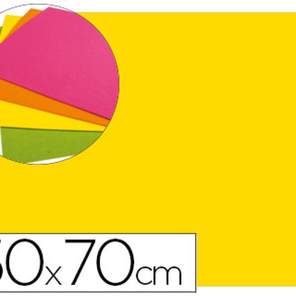 Goma Eva Musgami 50X70 cm Espessura 2mm Amarelo Fluorescente