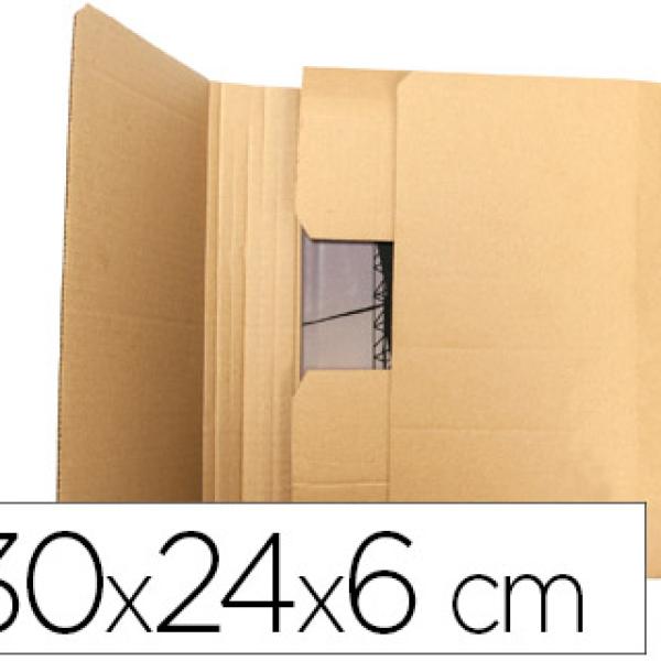 Caixa Q - Connect p/ Embalar Livro Medidas 300X240X60 mm Espessura Cartão 3 mm