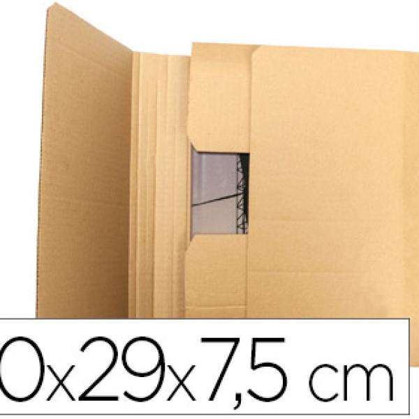 Caixa Q - Connect p/ Embalar Livro Medidas 400X290X75 mm Espessura Cartão 3 mm