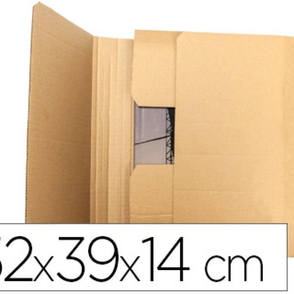 Caixa Q - Connect p/ Embalar Livro Medidas 520X390X140 mm Espessura Cartão 3 mm