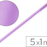 Papel Kraft Lilas Rolo 5X1 Mt