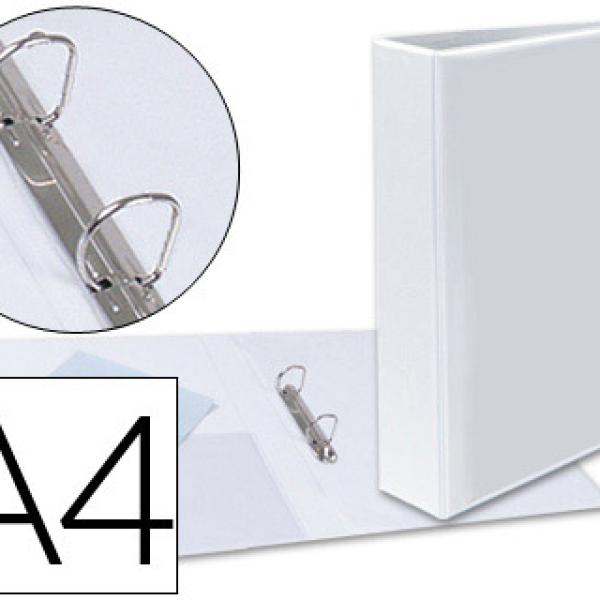 Pasta Canguru Esselte 2 Aneis Mistos de 40mm A4 Plastico Branco