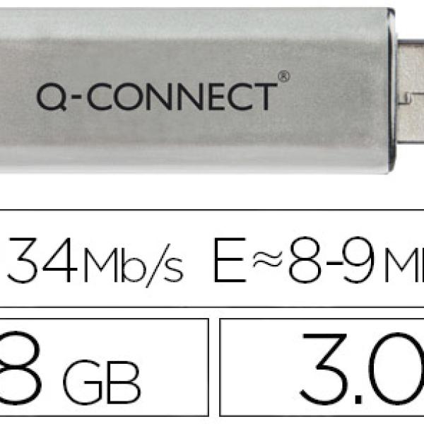 Pen Drive Usb Flash 8GB 3.0 - Q - CONNECT