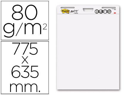 Bloco Congresso Post - It Liso 775 X 635mm c/ 30F 80g Embalagem Promocional 2+1