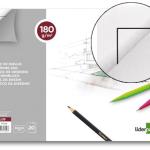 Bloco Desenho Lineal Colado 230X325mm 20F 180 g/m2 c/ Esquadria