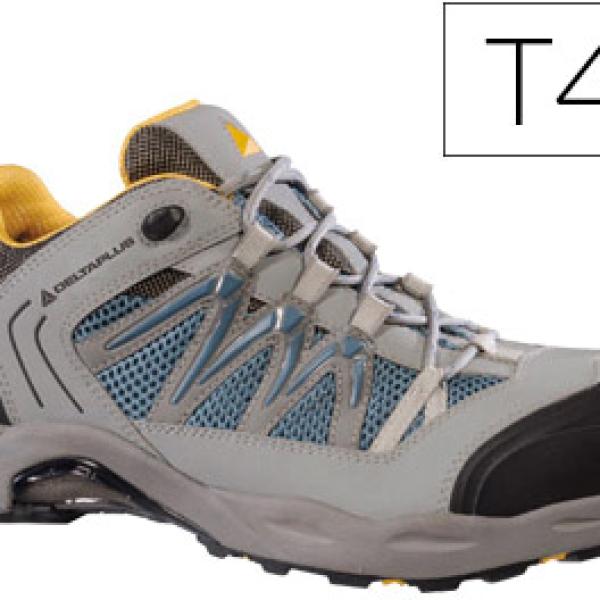 Sapato Desportivo Deltaplus Com Biqueira Composite Cor Laranja Cinza Formato 41 - DELTAPLUS