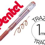 Roller Pentel Hybrid Gel K230M Ponta de 1,0 mm Cor Bronze