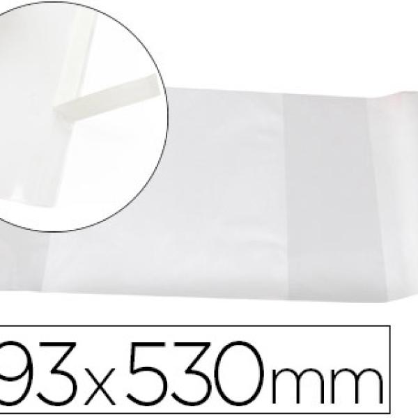 Forra Livros c/ Aba Ajustavel Adesivo 293 x 530 mm