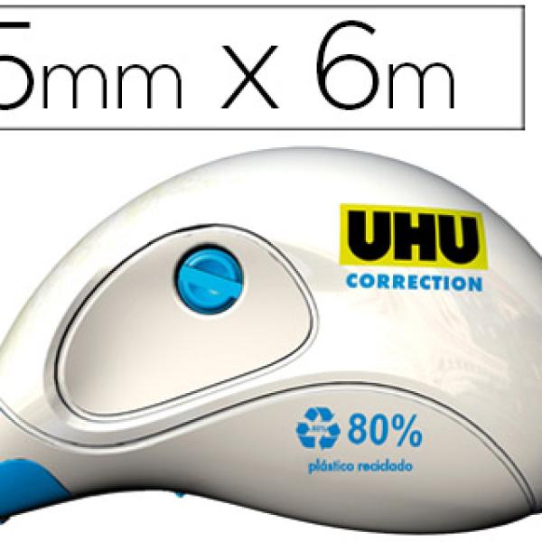 Mini Fita Corretora Uhu 5mm X 6M
