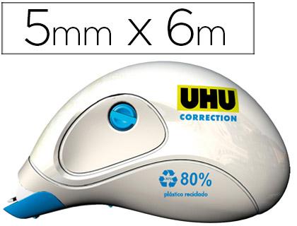Mini Fita Corretora Uhu 5mm X 6M
