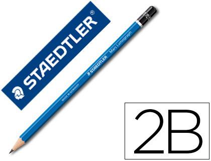 Lápis de Grafite Staedtler Mars Lumograph 100 2B Unidade