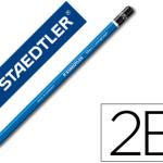 Lápis de Grafite Staedtler Mars Lumograph 100 2B Unidade