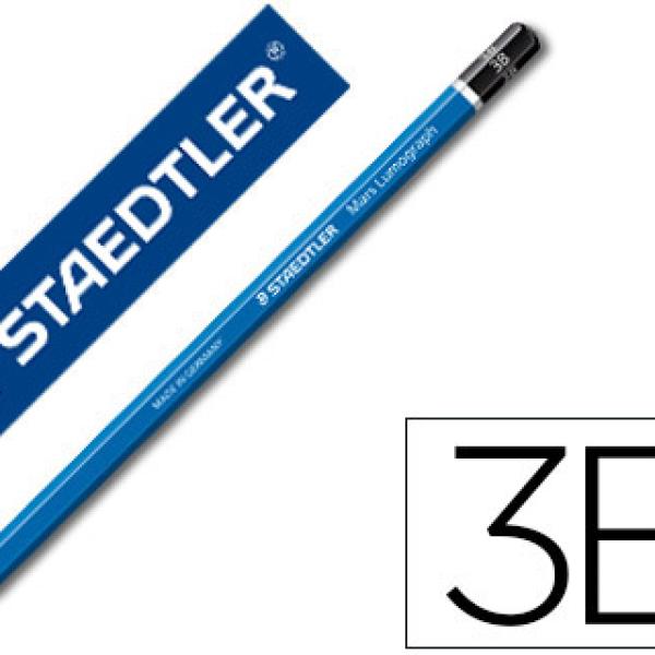 Lápis de Grafite Staedtler Mars Lumograph 100 3B Unidade