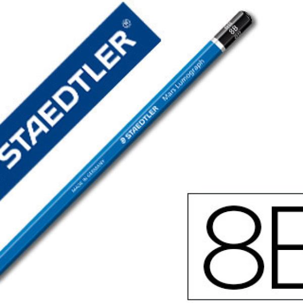 Lápis de Grafite Staedtler Mars Lumograph 100 8B Unidade