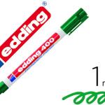 Marcador Edding Marcador Permanente 400 Verde Ponta Redonda 1 mm
