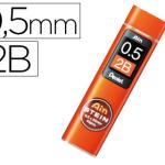 Minas Pentel Ain Stein 0.5 2B Estojo c/ 40 Minas