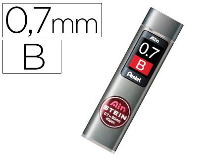 Minas Pentel Ain Stein 0.7 B Estojo c/ 40 Minas