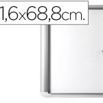Vitrina Bi - Office de Anuncio Magnetica 816X688 mm p/Exterior c/Moldura de Alum. e Fechadura