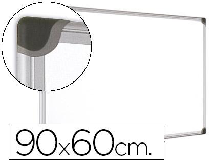 Quadro Branco Bi - Office Magnetico Maya W Ceramica Vitrificada Moldura de Alumínio 90x60cm