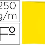 Classificador Gio de Cartolina Folio Pestana Direita 250 g/m2 Amarelo