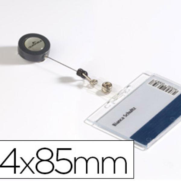Identificador durable em Cordao Extensivel Uso Vertical/Horizontal 54X85 mm