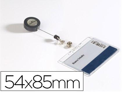 Identificador durable em Cordao Extensivel Uso Vertical/Horizontal 54X85 mm
