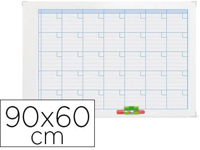 Planning Magnetico Nobo Mensal Moldura Metalico - NOBO