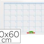 Planning Magnetico Nobo Mensal Moldura Metalico - NOBO