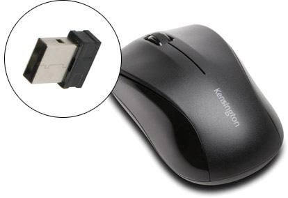 Rato Sem Fios 1000 Dpi Receptor Usb 2,4 Ghz Preto - KENSINGTON